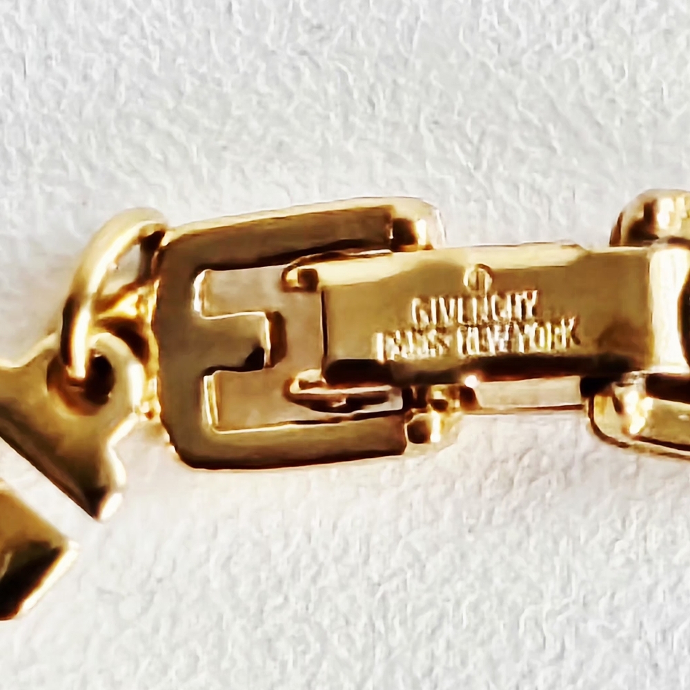 Givenchy Gold-plated Square G-link Bracelet - Picture 4 of 4